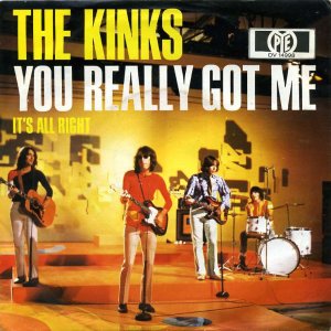 1964 Kinks: 'You Really Got Me' UK 45 1