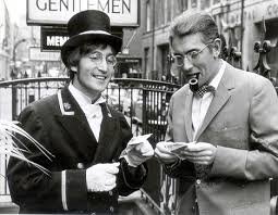 Guest slot:  The show was so popular that John Lennon appeared, playing a commissionaire