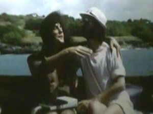 The video shows the two friends embracing one another whilst on a boat [Omega Auctions/REX]