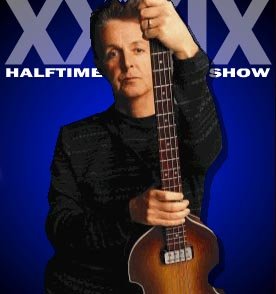 Paul McCartney will perform in the Ameriquest Mortgage Super Bowl XXXIX Halftime Show on FOX at Alltel Stadium in Jacksonville, Florida on Sunday, February 6. The game will be broadcast in more than 200 countries worldwide. Game time is 6 pm ET.