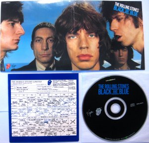 The Rolling Stones  Black And Blue, 1976, Virgin, Reissue, Remastered, Collector's Edition Original Album Packaging , 1994,USA