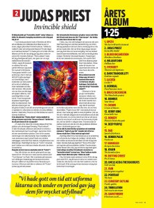  .  Sweden Rock Magazine December 2024.