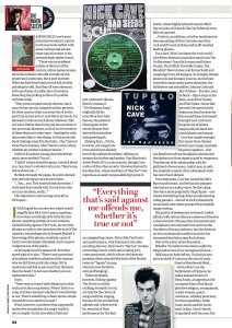 Nick Cave:      ...