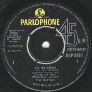 7 ������� 1964:  ����� EP � ��������: All My Loving