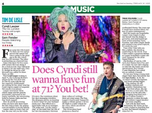 The Mail on Sunday .