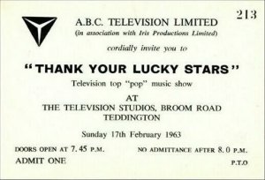 17  1963: : Thank Your Lucky Stars