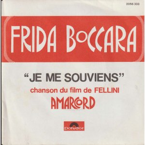 FRIDA BOCCARA - Je Me Souviens - 1974.