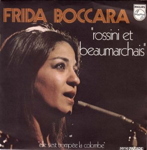 FRIDA BOCCARA - Rossini et Beaumarchais - 1972.  La Danza    .