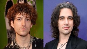 Evan Stanley and Nick Simmons, the sons of Kiss legends Paul Stanley and Gene Simmons, have recorded 10 songs together. Now it seems the Kiss Kids have taken the relationship further. Sharing pictures that included a laptop with a track called Tail Lights open in Apple's Logic Pro recording software, Evan Stanley wrote, One song turned into 10 real quick.