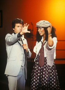 Dick Clark and Donna Summer (1978, on American Bandstand)