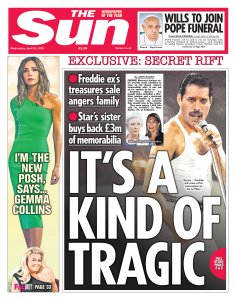 The Sun .