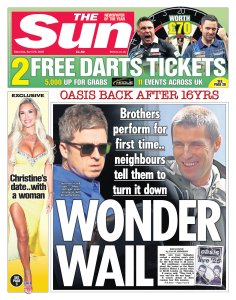 The Sun .