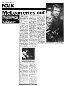 Melody Maker 13 September 1980