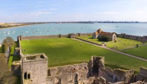 Portchester Castle - Church of St Mary by Grotevriendelijkereus