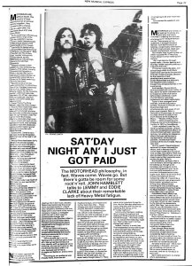 New Musical Express 24 February 1979