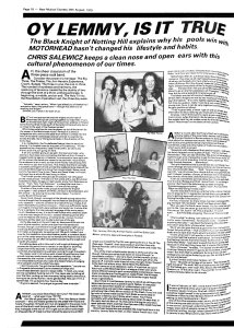 New Musical Express 25 August 1979