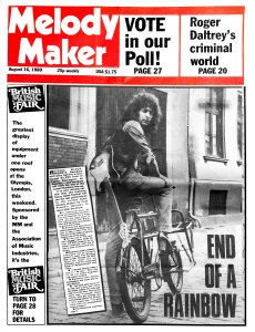 Melody Maker 16 August 1980