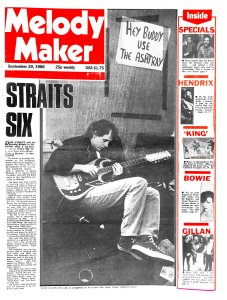 Melody Maker 20 September 1980