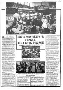 New Musical Express 30 May 1981
