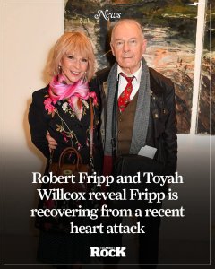 King Crimson leader Robert Fripp recently underwent two heart surgeries in Italy