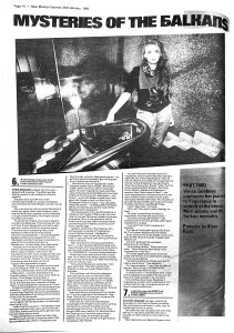 New Musical Express 23 January 1982
