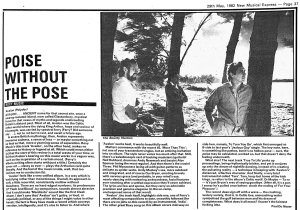 New Musical Express 29 May 1982
