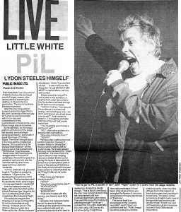 New Musical Express 12 November 1983