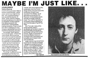 New Musical Express 27 October 1984
