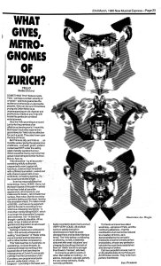 New Musical Express 23 March 1985