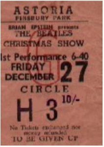 1963.12.27 - London. Astoria Cinema, The Beatles Christmas Show