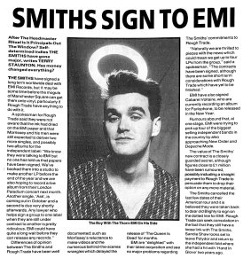 New Musical Express 27 September 1986