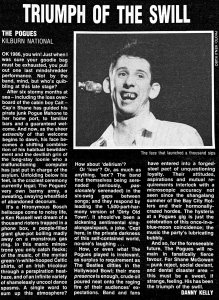 New Musical Express 20 December 1986