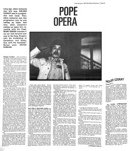 New Musical Express 21 February 1987