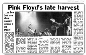 Melody Maker 22 January 1977