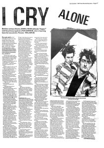 New Musical Express 10 October 1987