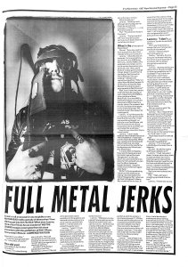 New Musical Express 21 November 1987