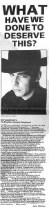 New Musical Express 12 September 1987