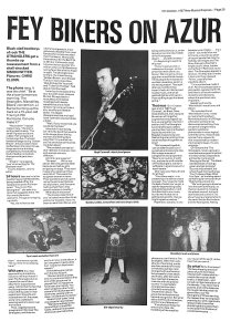 New Musical Express 17 October 1987