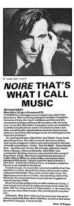 New Musical Express 7 November 1987