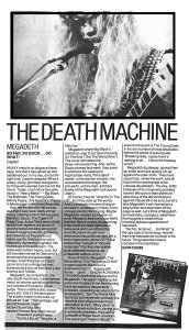 Melody Maker 5 March 1988