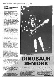 New Musical Express 6 February 1988