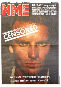 New Musical Express 20 February 1988