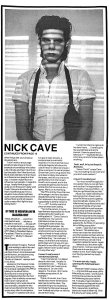 Nick Cave:      ...