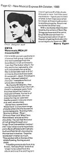 New Musical Express 8 October 1988