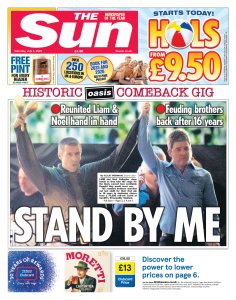 The Sun .
