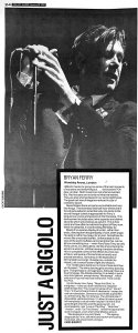 Melody Maker 28 January 1989