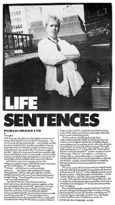 Melody Maker 27 May 1989