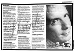 Melody Maker 19 August 1989