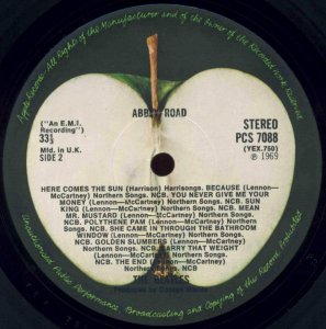 , : Maxwell's Silver Hammer, Something, You Never Give Me Your Money
