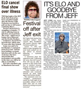    Sunday Express, Daily Star  The Sun.
